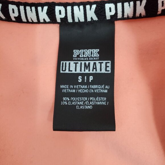 Pink By Victoria's Secret Ultimate Long Sleeve Half-Zip Sweater Women's Size S/P - Picture 4 of 10